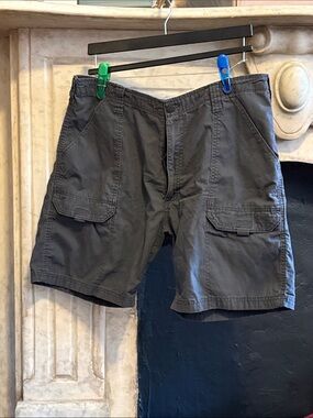 Wrangler Men's Cargo Shorts in Charcoal